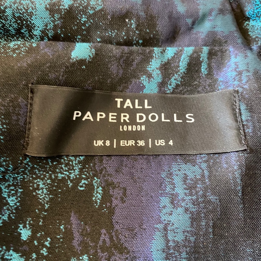 Paper Dolls Tall Premium Jacquard Blazer View 4